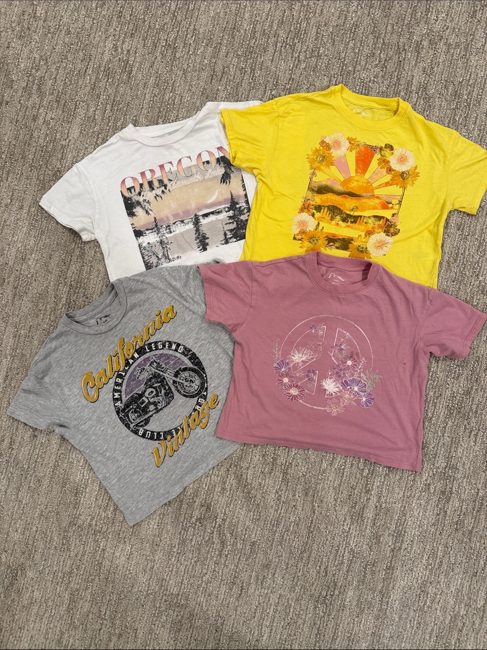Art Class Cropped Graphic T Bundle